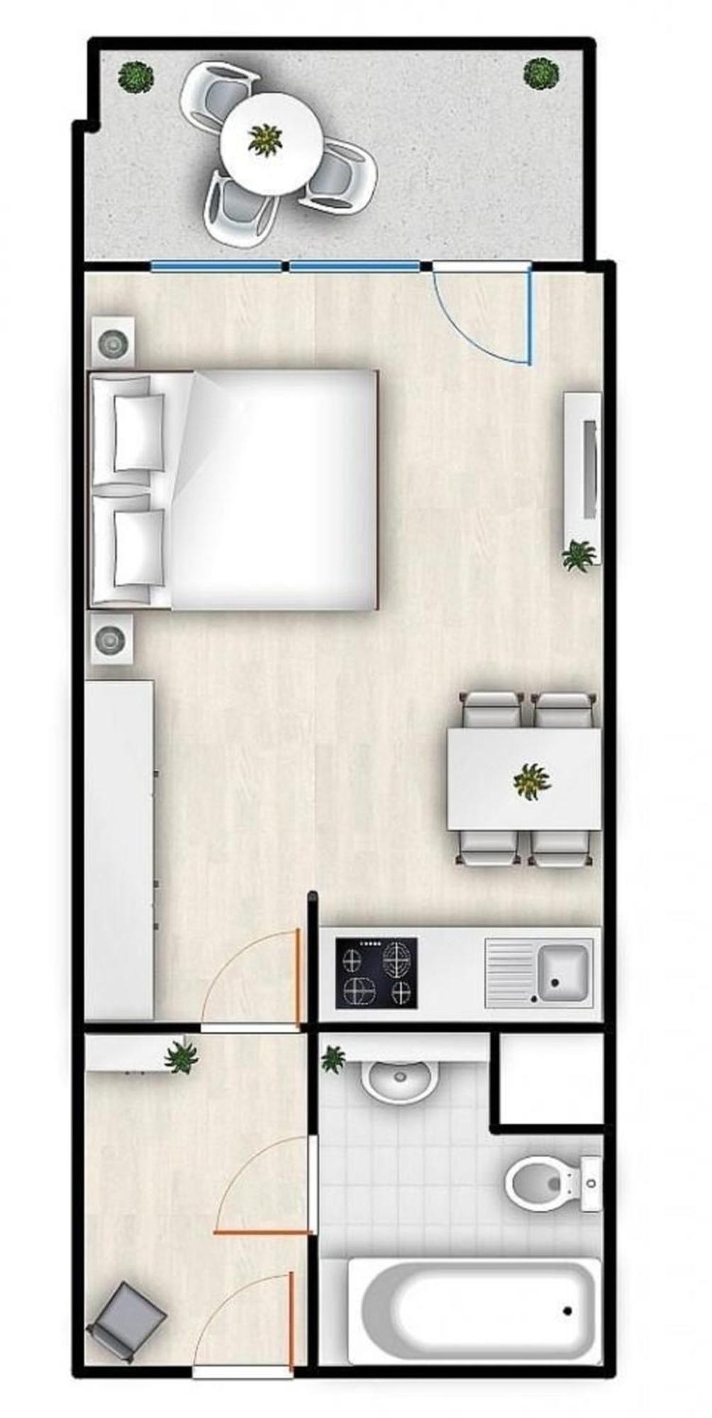 Berolina Wohnung 321 다메 외부 사진